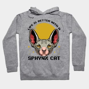 Sphynx Cat Hoodie